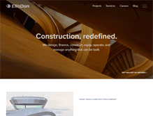 Tablet Screenshot of ellisdon.com